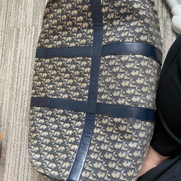 Dior Duffle Boston Trotter in Navy - Picture 4 of 14